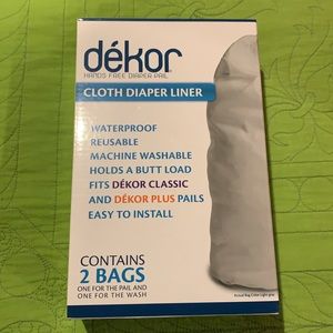 dekor cloth diaper pail liners